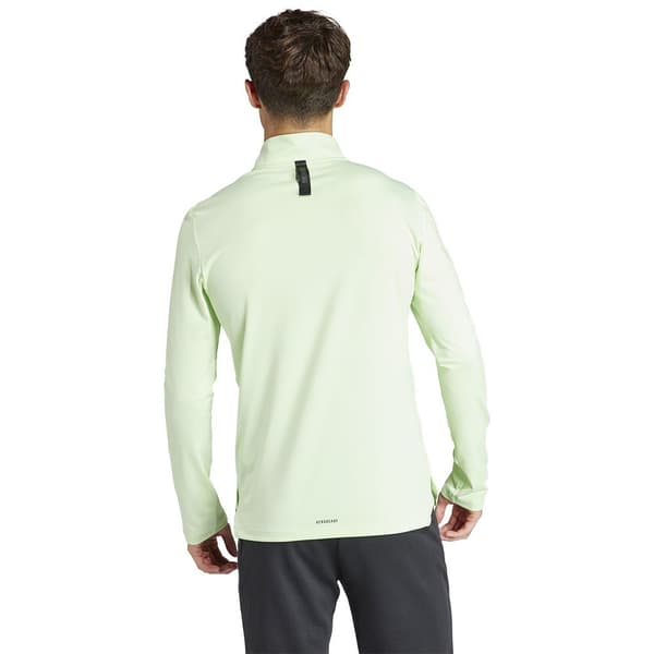 Adidas Puoliksi Vetoketjullinen Pusero Workout Vihreä 2XL Mies