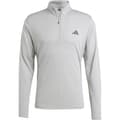 Miniatyrbillede 3 af 5: Adidas Halv Lynlå Sweatshirt Train Essentials Grå S Mand