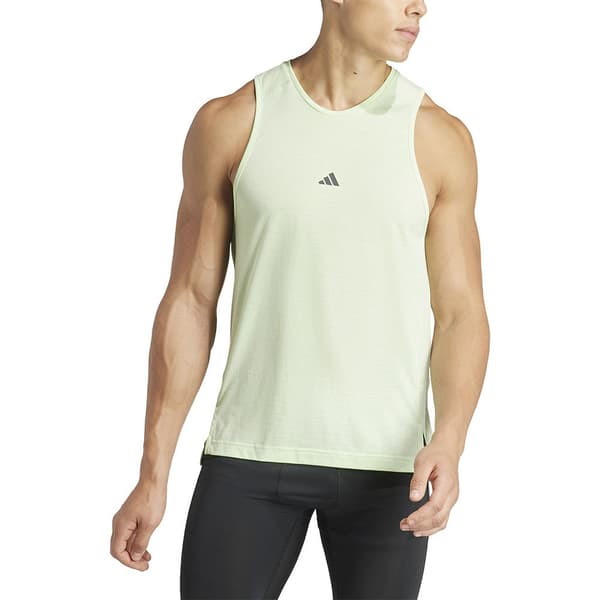 Adidas Ærmeløs T-shirt Yoga Grøn XL Mand