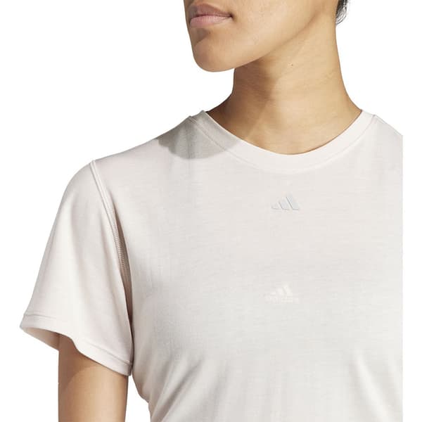 Adidas Kortärmad T-shirt Yoga St Wrap Lila XL Kvinna