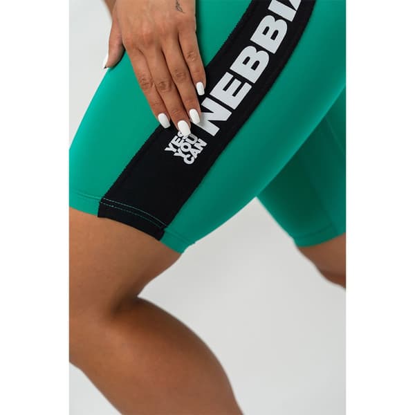 Nebbia Korte Leggings High Waisted Iconic Grøn L Kvinde