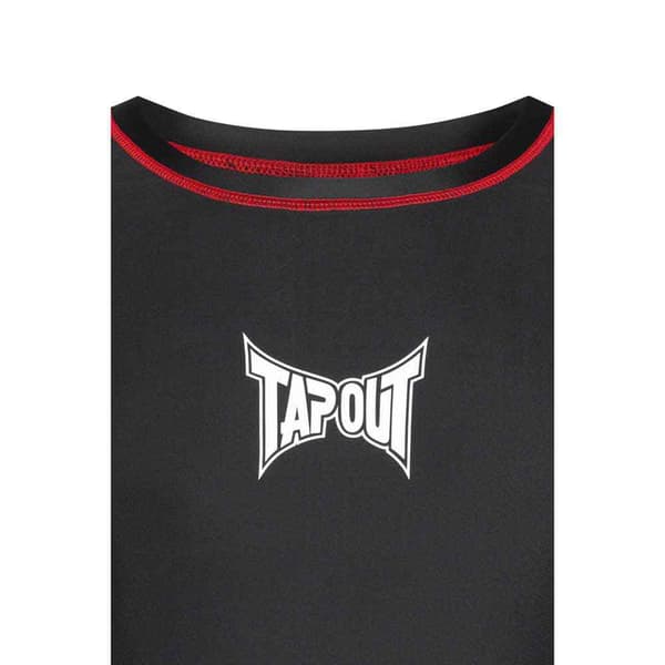 Tapout Kortærmet T-shirt Crystal Sort 2XL Mand