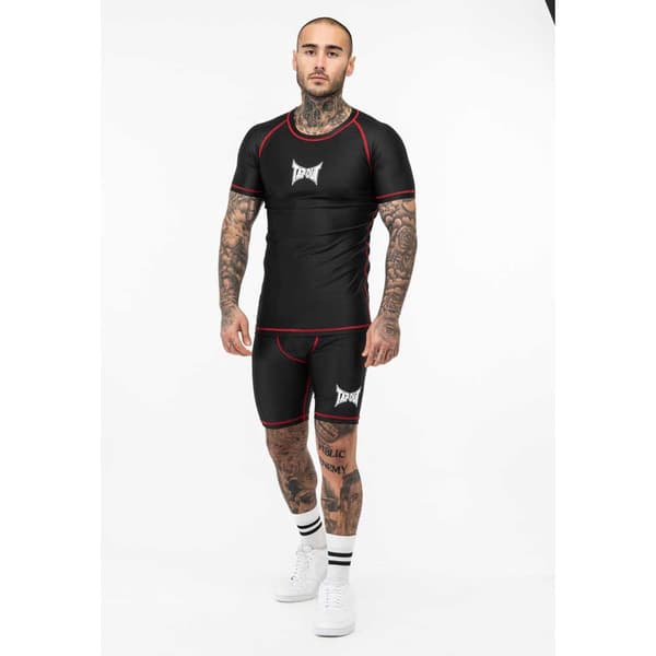 Tapout Kortærmet T-shirt Crystal Sort 2XL Mand