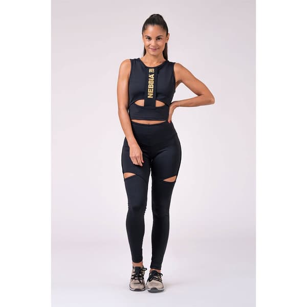 Nebbia Leggingsit Honey Bunny 820 Musta XS Nainen