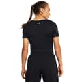 Miniatyrbillede 2 af 4: Under Armour Kortærmet T-shirt Motion Crossover Crop Sort M Kvinde