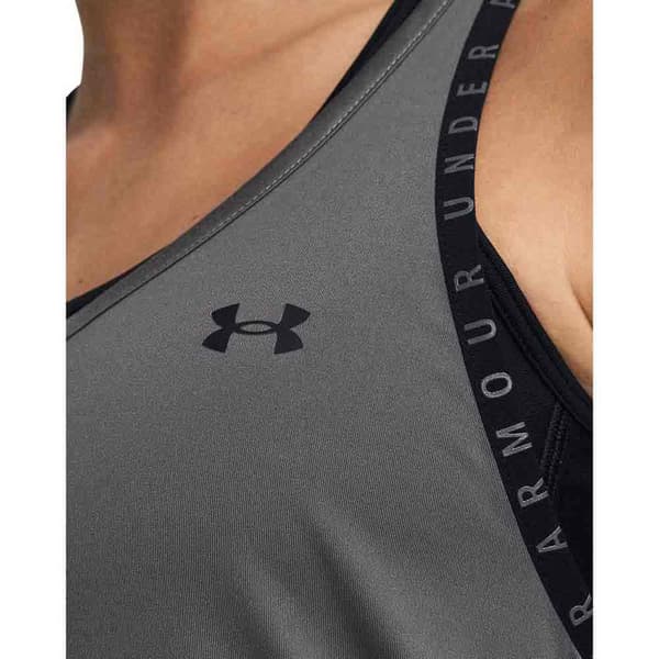 Under Armour Ärmlös T-shirt Knockout Grå L Kvinna