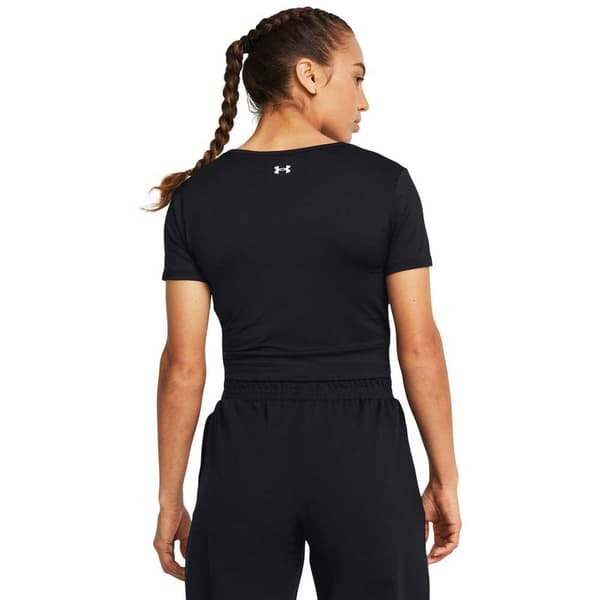 Under Armour Lyhythihainen T-paita Motion Crossover Crop Musta L Nainen