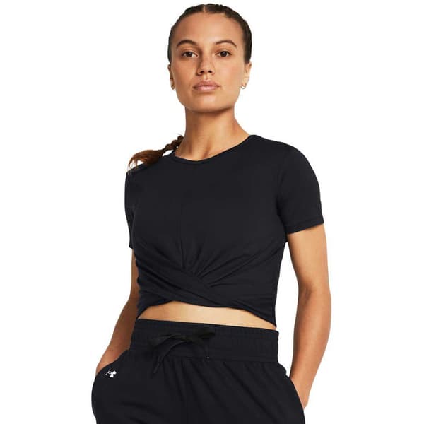 Under Armour Lyhythihainen T-paita Motion Crossover Crop Musta L Nainen