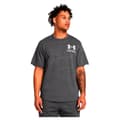 Pikkukuva 1 / 4: Under Armour Lyhythihainen T-paita Rival Terry Colorblock Harmaa XL / Regular Mies