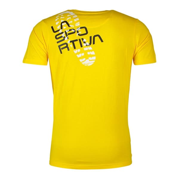 La Sportiva Kort Ärm T-shirt Footstep Gul L Man
