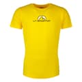Miniatyrbild 2 av 3: La Sportiva Kort Ärm T-shirt Footstep Gul L Man