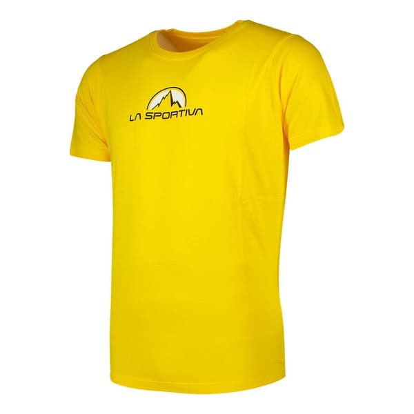 La Sportiva Kort Ärm T-shirt Footstep Gul L Man
