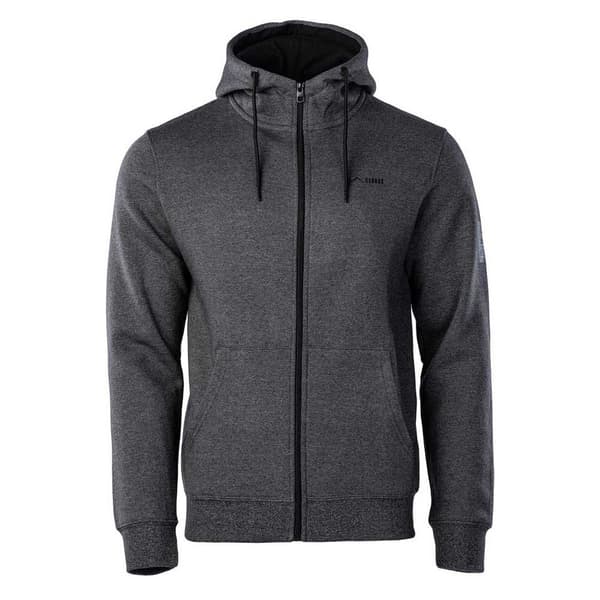Elbrus Sweatshirt Med Full Dragkedja Chiano Grå L Man