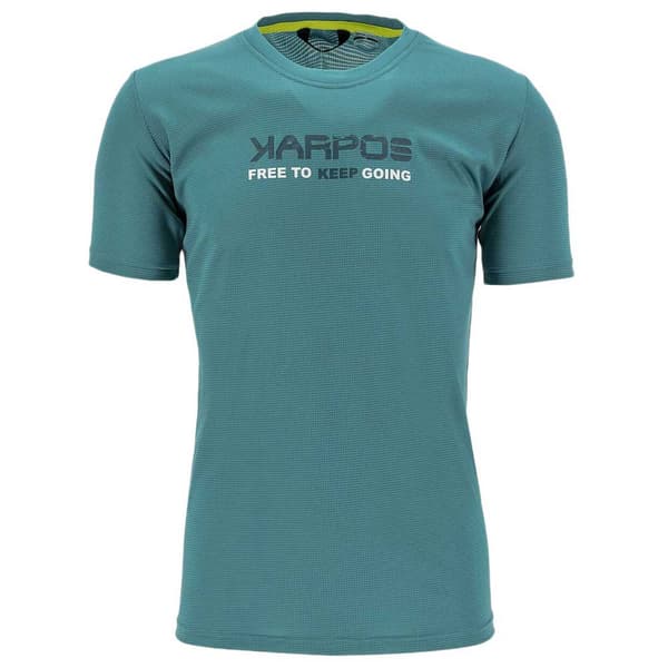 Karpos T-shirt Val Federia Blå M Man