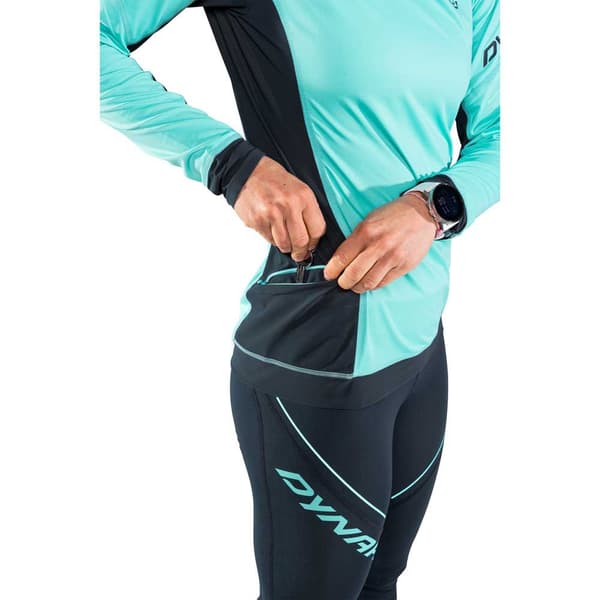 Dynafit Langærmet T-shirt Alpine Blå XS Kvinde