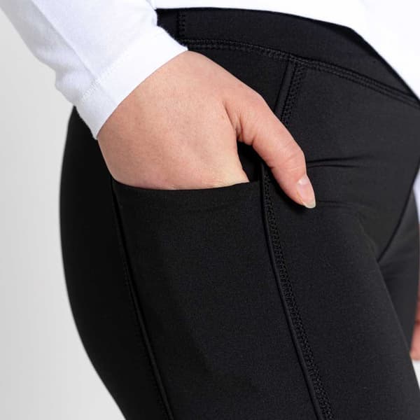 Craghoppers Leggings Nosilife Durrel Sort 16 Kvinde