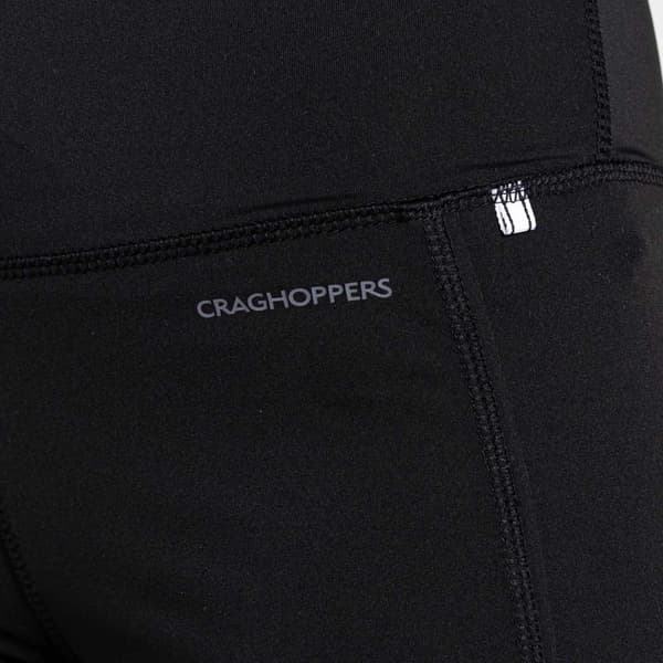 Craghoppers Leggings Nosilife Durrel Sort 16 Kvinde