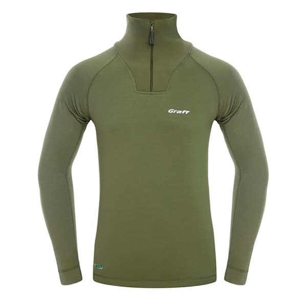 Graff Långärmad T-shirt Termo Active Duo Skin 300 Grönt XL Man