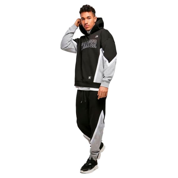 Urban Classics Sweatshirt Starter Throwback Sort S Mand