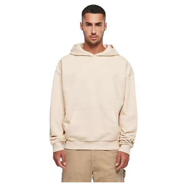 Build Your Brand Luvtröja Ultra Heavy Cotton Box Beige L Man