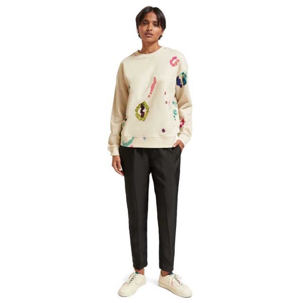 Scotch & Soda Tröja Galaxy Beige XL Kvinna