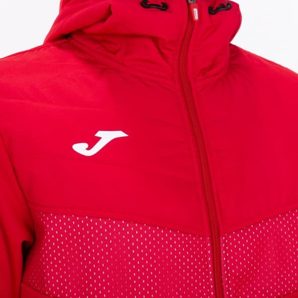 Joma Täysi Vetoketjuhuppari Berna Ii Punainen 11-12 Years Poika