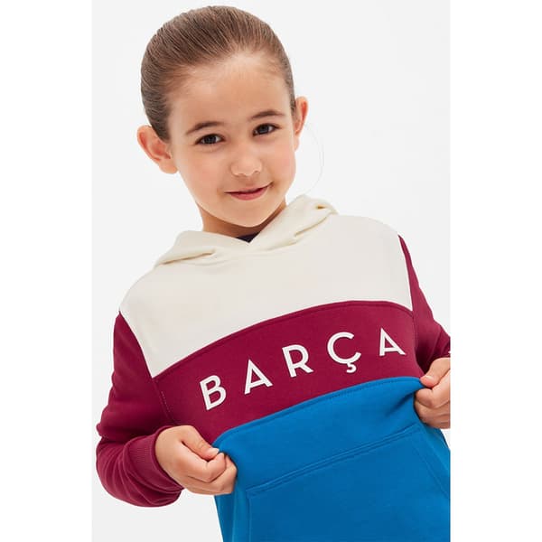 BarÇa Tröja Color Block Blå 8 Years Pojke