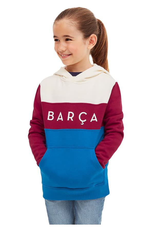 BarÇa Tröja Color Block Blå 8 Years Pojke