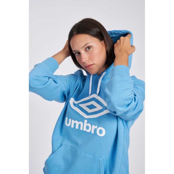 Umbro Hættetrøje Fw Large Logo Blå S Mand