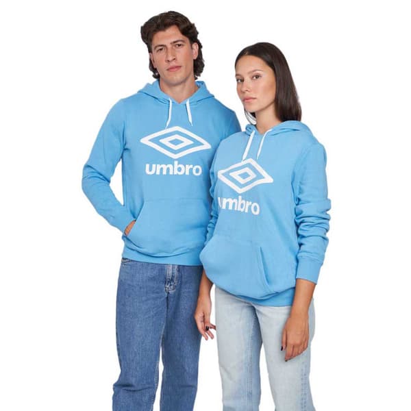 Umbro Hættetrøje Fw Large Logo Blå S Mand