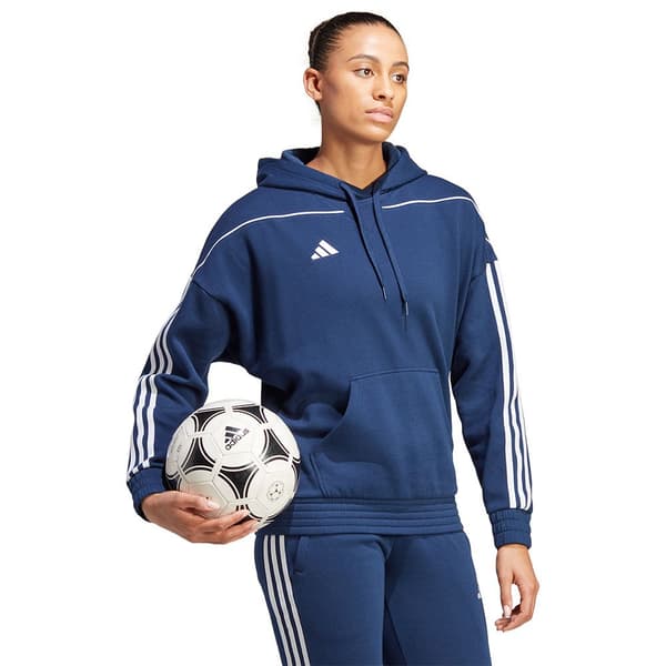 Adidas Hættetrøje Tiro23l Sw Blå 2XS / Regular Kvinde
