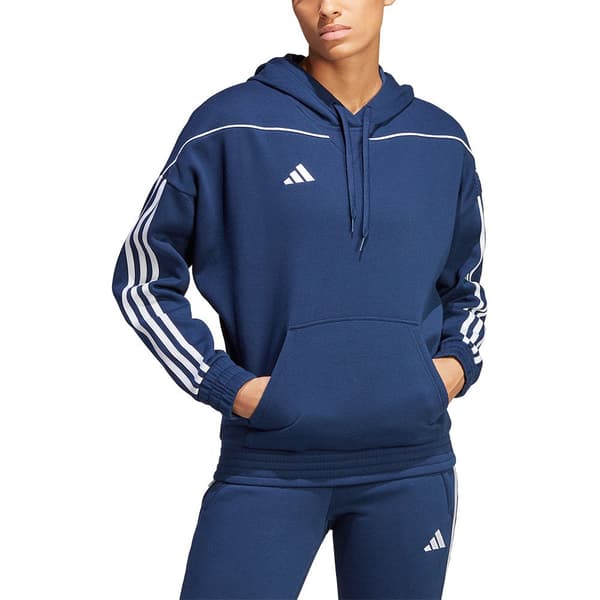 Adidas Hættetrøje Tiro23l Sw Blå 2XS / Regular Kvinde