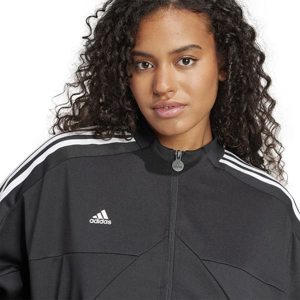 Adidas Träningsjacka Tiro Cb Svart L Kvinna