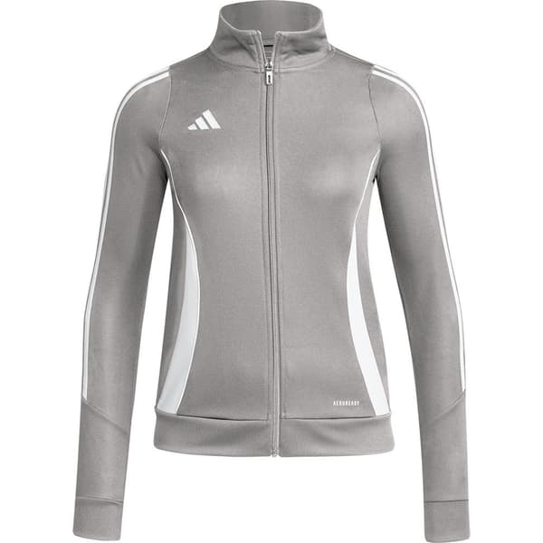 Adidas Träning För Träningsoverall Jacka Tiro24 Grå XL / Regular Kvinna