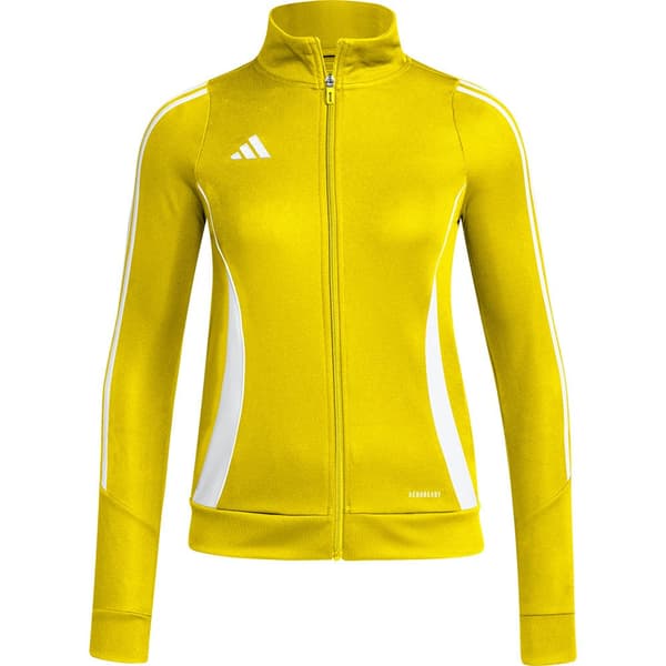 Adidas Träning För Träningsoverall Jacka Tiro24 Gul L / Regular Kvinna