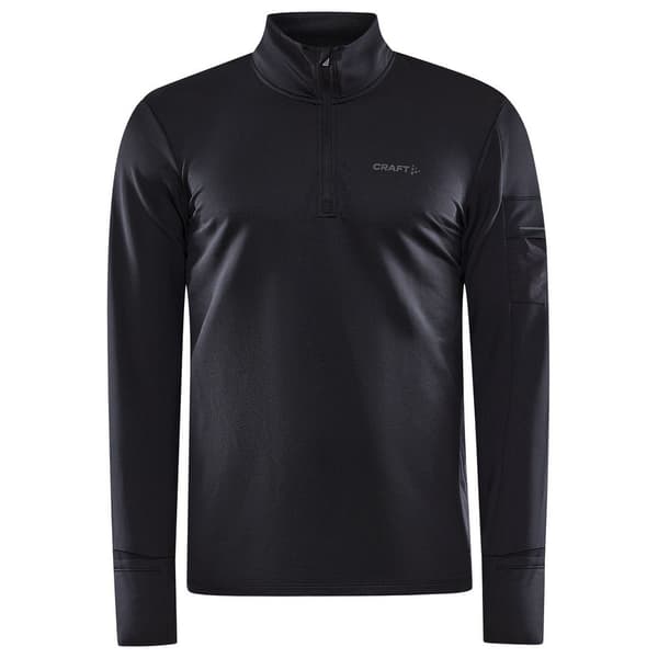 Craft T-shirt Med Halv Dragkedja Adv Subz Svart XL Man