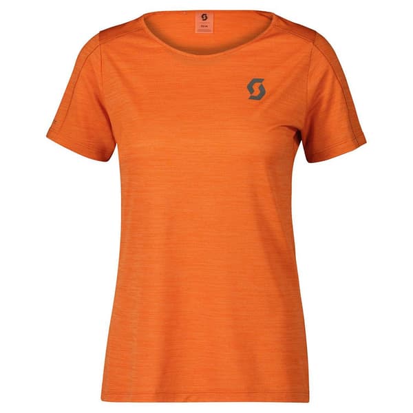 Scott Kortärmad T-shirt Endurance Lt Orange S Kvinna