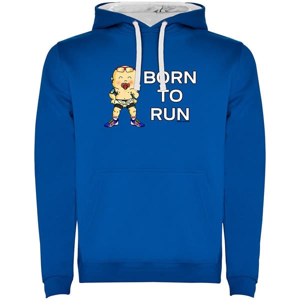 Kruskis Huppari Born To Run Two-colour Sininen XL Mies