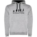 Miniatyrbillede 1 af 4: Kruskis Hættetrøje Evolution Running Two-colour Grå S Mand