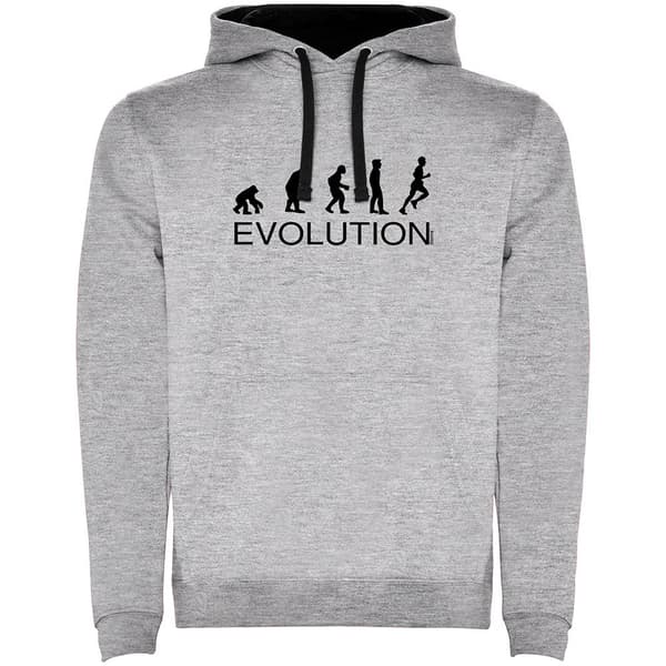 Kruskis Hættetrøje Evolution Running Two-colour Grå S Mand