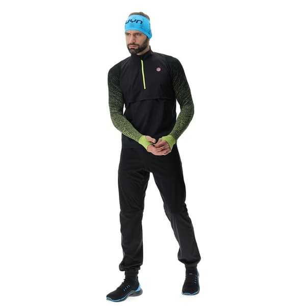 Uyn Langærmet T-shirt Running Exceleration Windproof Zip Up Sort XL Mand