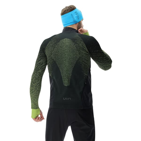 Uyn Langærmet T-shirt Running Exceleration Windproof Zip Up Sort XL Mand