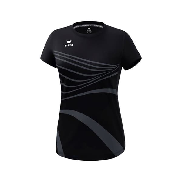 Erima Kortærmet T-shirt Racing Sort 42 Kvinde