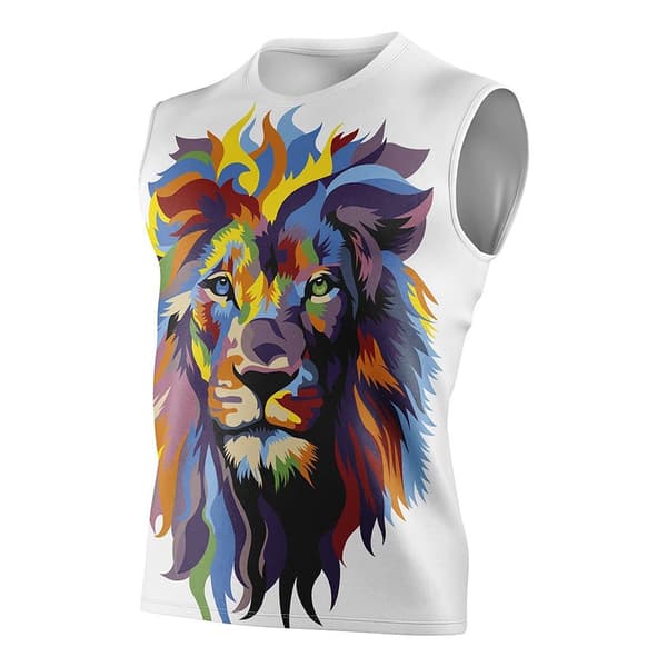 Otso Hihaton T-paita Be A Lion Monivärinen S Mies