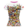 Miniatyrbillede 2 af 3: Otso Kortærmet T-shirt Emoji Big Wave Flerfarvet L Kvinde