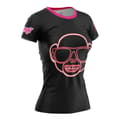 Miniatyrbild 1 av 3: Otso Kortärmad T-shirt Emoji Monkey Neon Svart L Kvinna