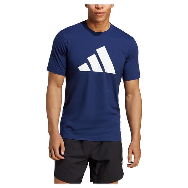 Adidas Kortærmet T-shirt Tr-es Fr Logo Blå L / Regular Mand