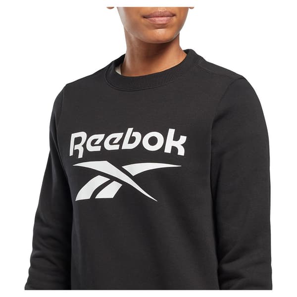 Reebok Tröja Ri Bl Fleece Crew Svart M Kvinna