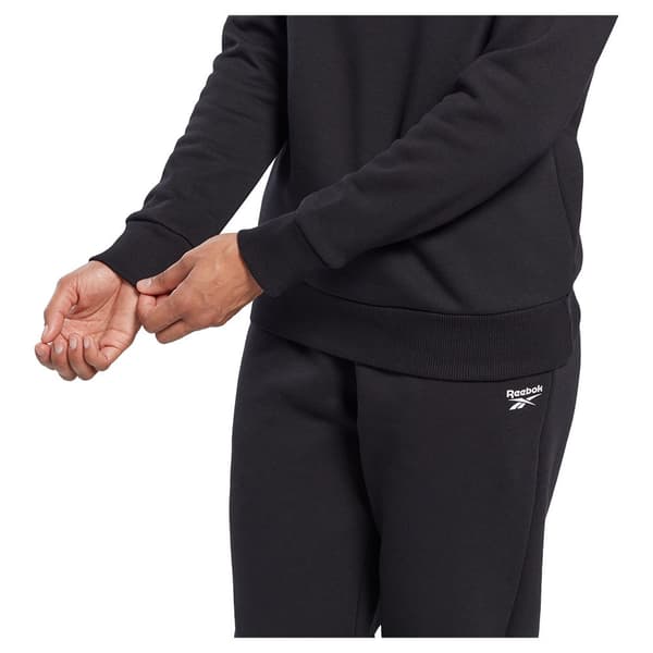 Reebok Tröja Ri Bl Fleece Crew Svart M Kvinna