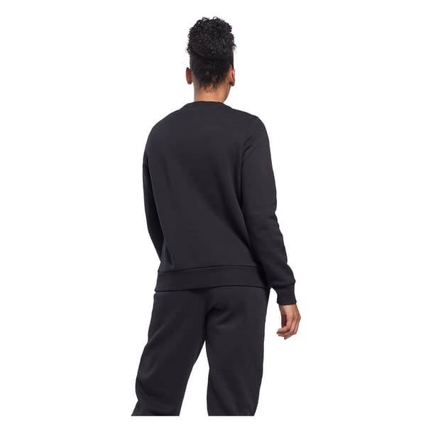 Reebok Tröja Ri Bl Fleece Crew Svart M Kvinna